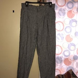 M loft pants with paper bag waist
